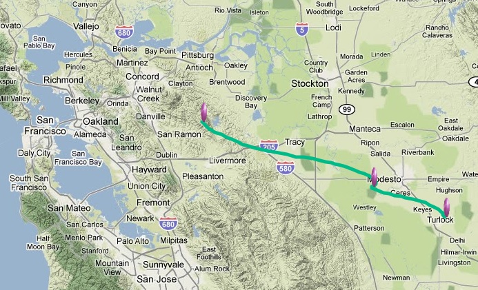 Ikaros II flight path